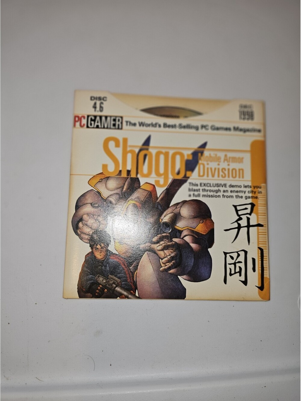 PC Gamer Magazine CD - Shogo - Carmageddon II - Caesar III - Disc 4.6 Dec. 1998